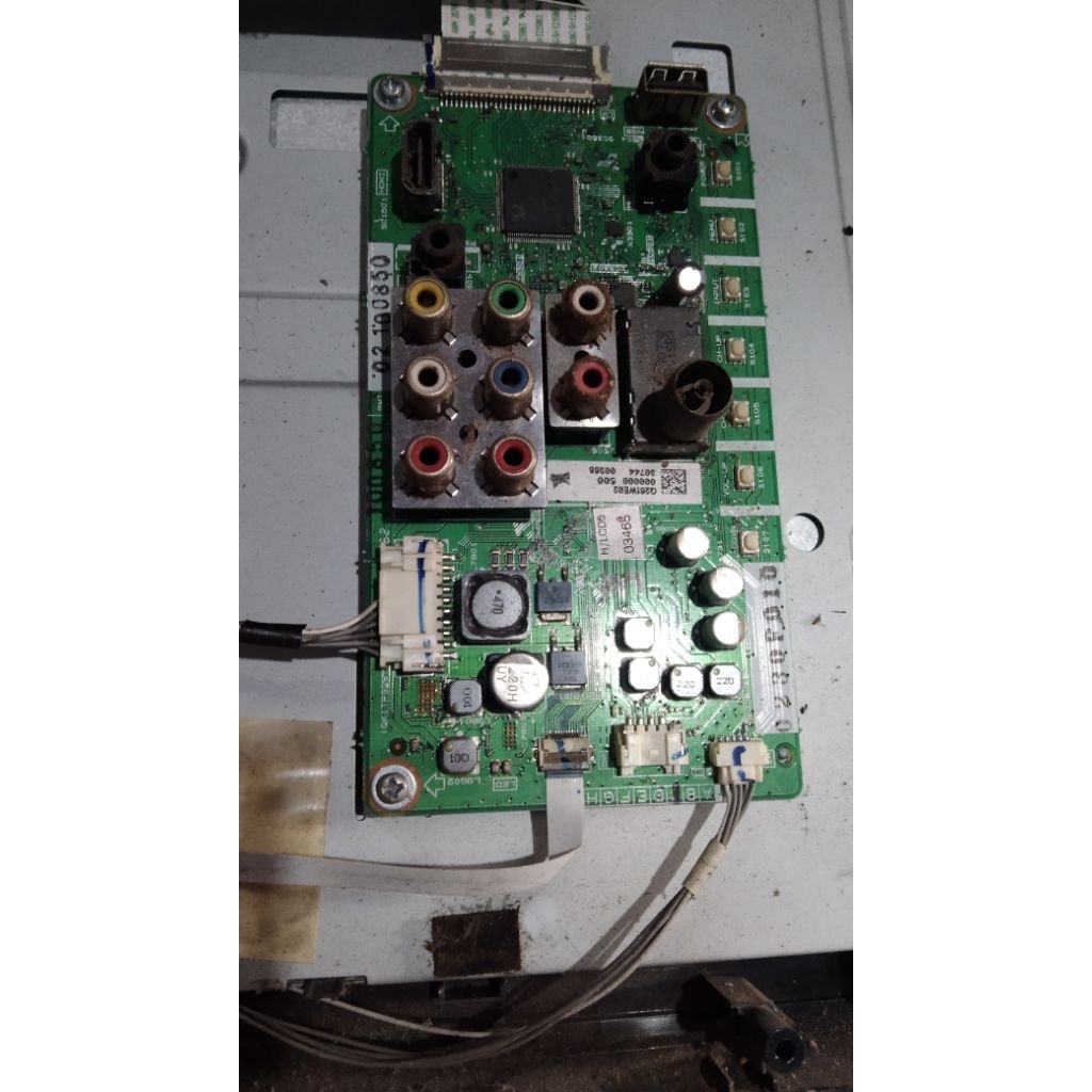 MB MAINBOARD TV SHARP 24LE155M MAINBOARD SHARP 24LE155 MB SHARP LC24LE155M