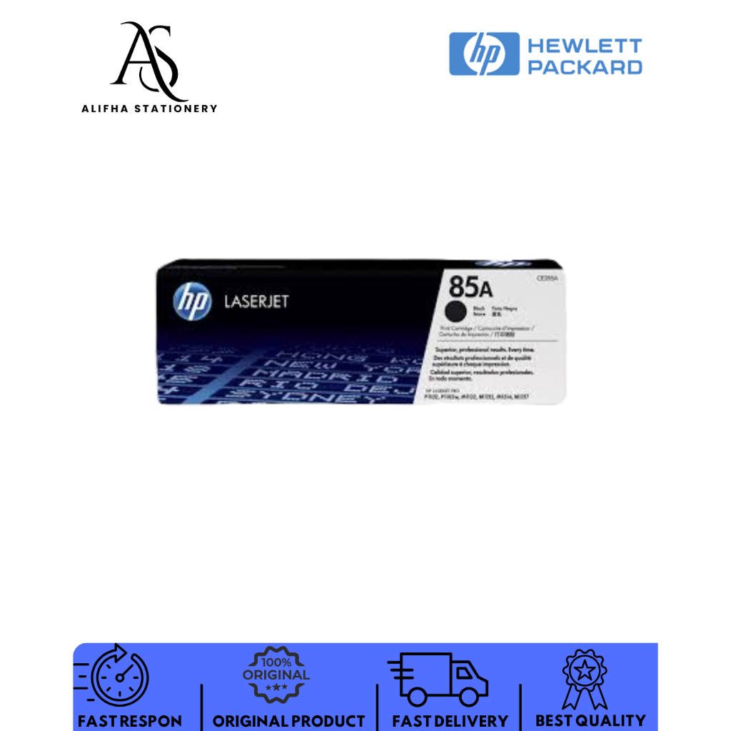 Toner LaserJet 85A Original Murah Black 1600 Halaman