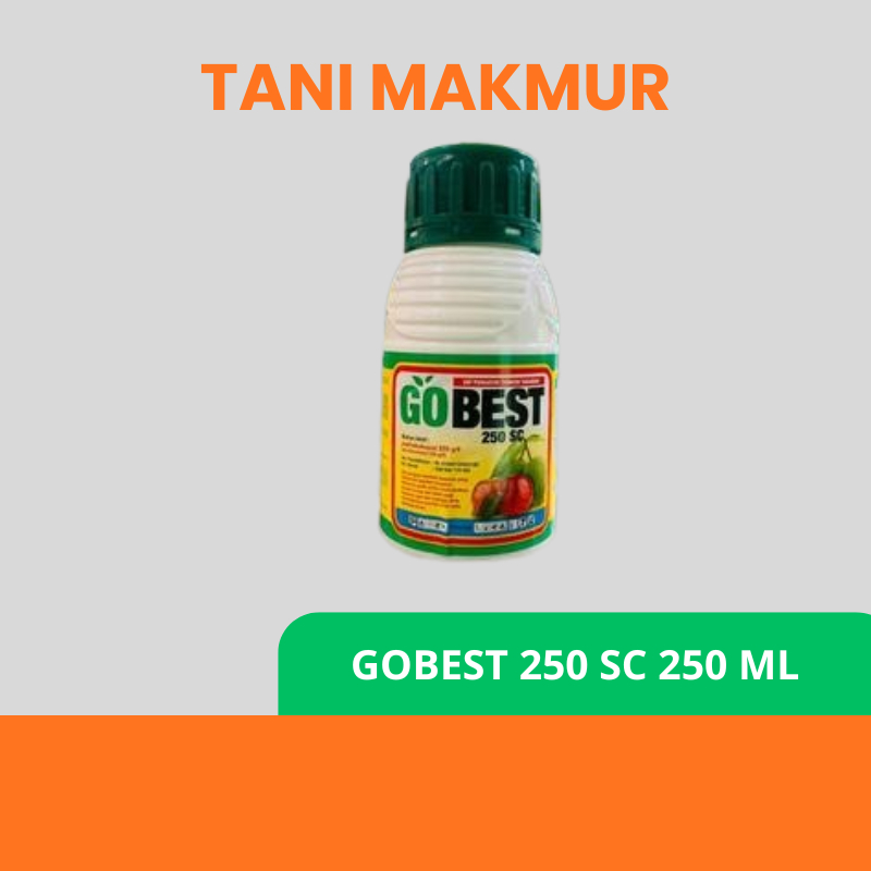 Gobest 250 Ml Original Kemasan Pabrik - Gobest 250 SC Zat Pengatur Tumbu, Bahan Aktif : Paclobutrazo