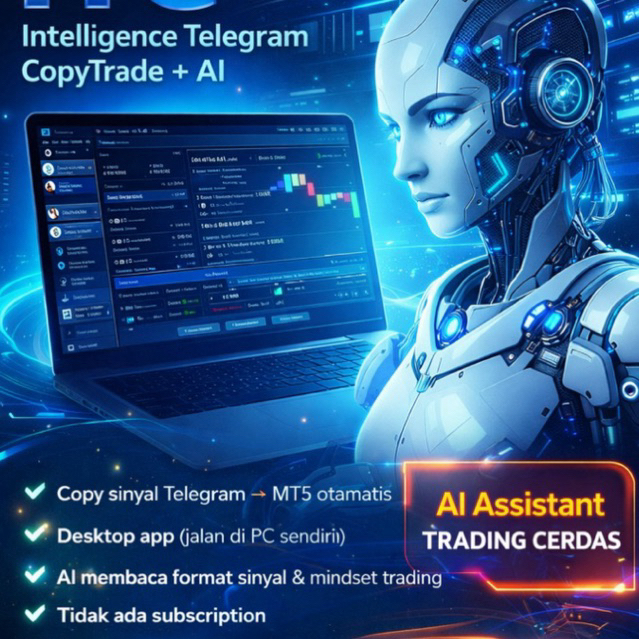 Copy Trading MT5 – Aplikasi Copytrading Auto Telegram to MT5, Broadcast Signal Provider, AI Asisten 