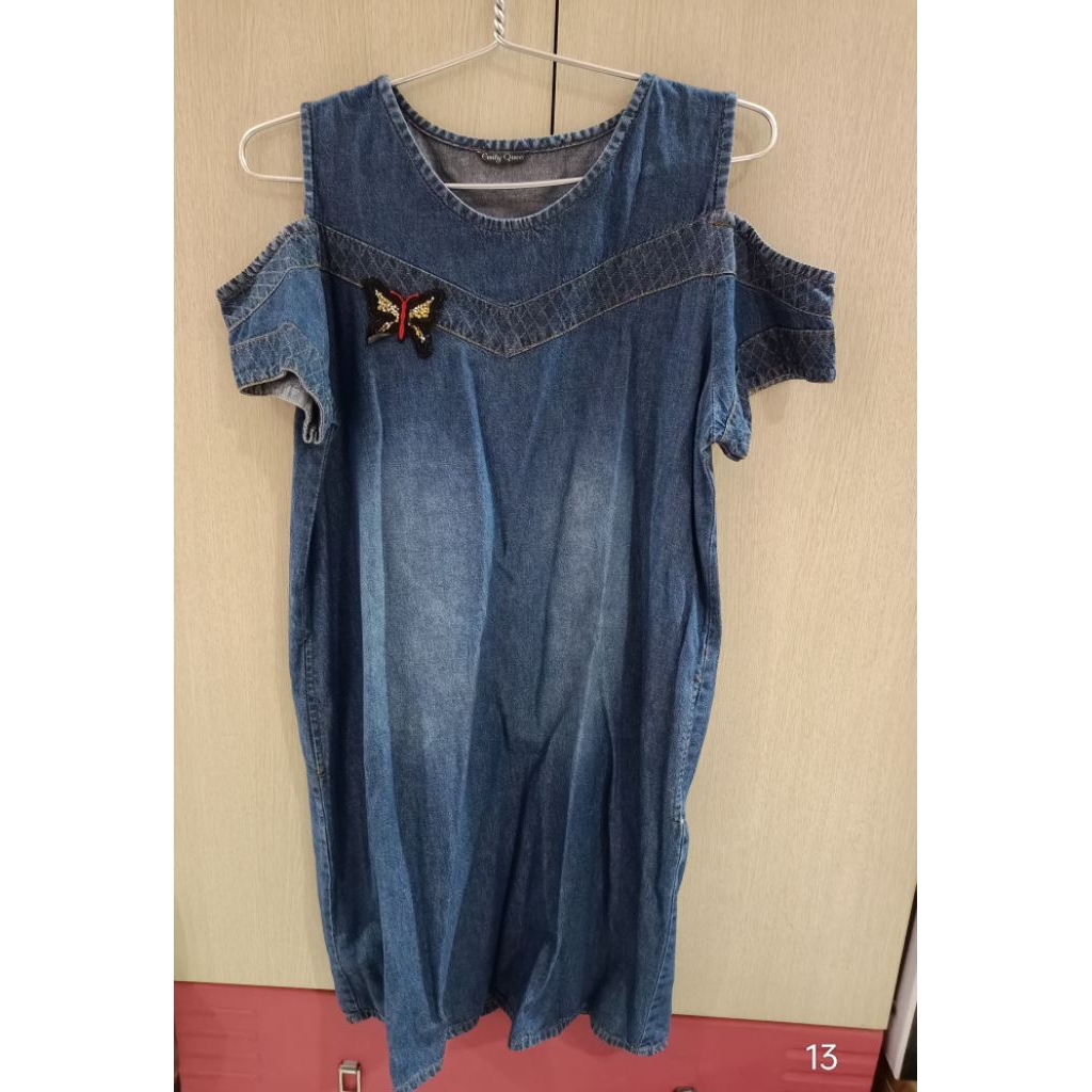 [PRELOVED] DRESS DENIM WANITA