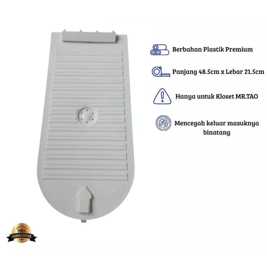 Penutup Kloset Jongkok Mr.Tao 534s