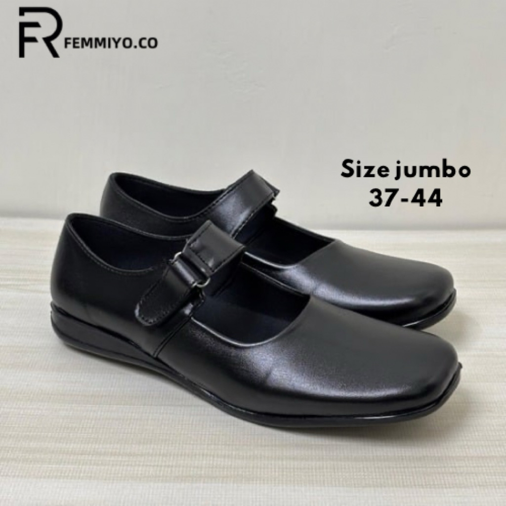 SEPATU PASKIB PANTOFEL WANITA FLAT/ SEPATU SEKOLAH KERJA KANTOR