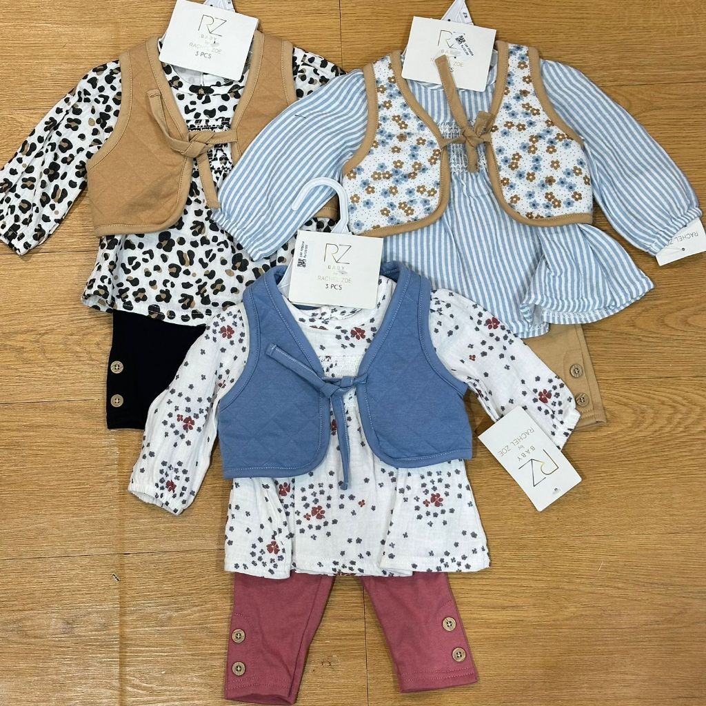 Cecebaby - Setelan Vest anak Perempuan Motif/ outfit anak lucu