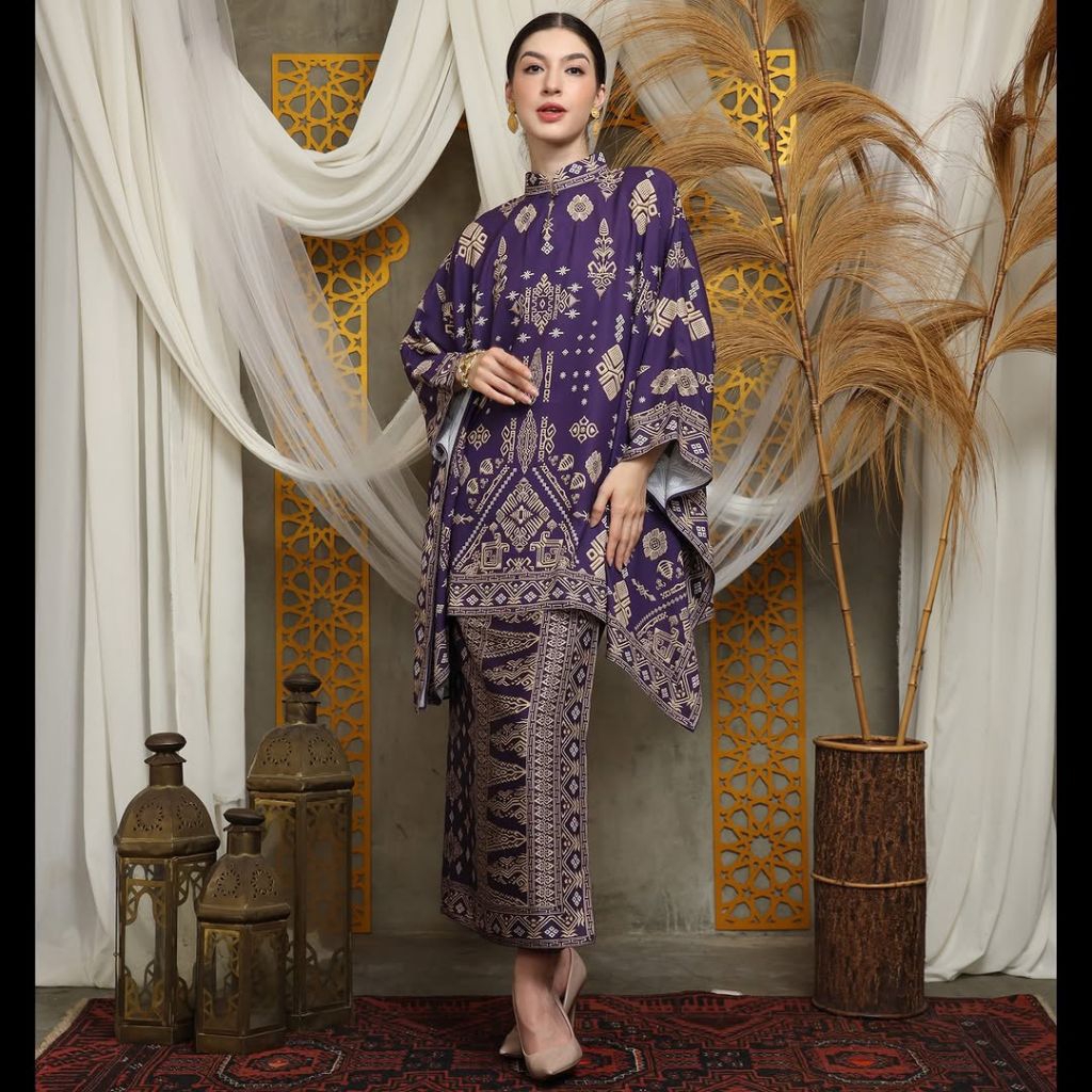 Kebaya Purple | Kebaya Ungu | Kebaya Premium | Kebaya Wisuda | Kebaya Modern | Kebaya Wanita | Baju 