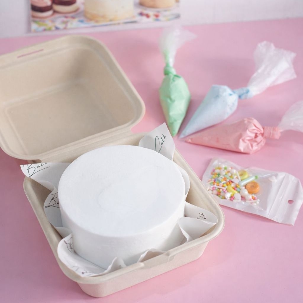 DIY Bento Cake / Korean Cake Fresh Cream Cake - Kue Ulang Tahun
