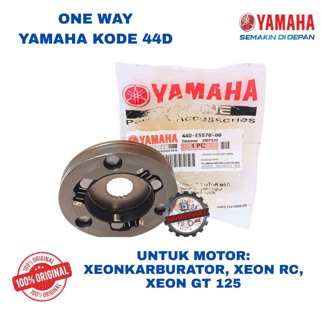 ONE WAY ORIGINAL YAMAHA KODE 44D, XEON KARBURATOR, XEON RC, XEON GT 125