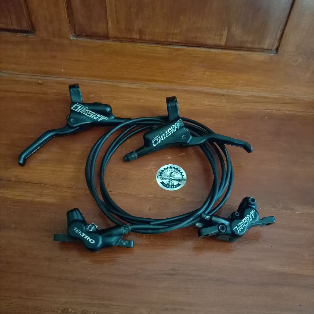 Brake set Tektro Orion 4+4piston copotan Polygon Siskiu T8