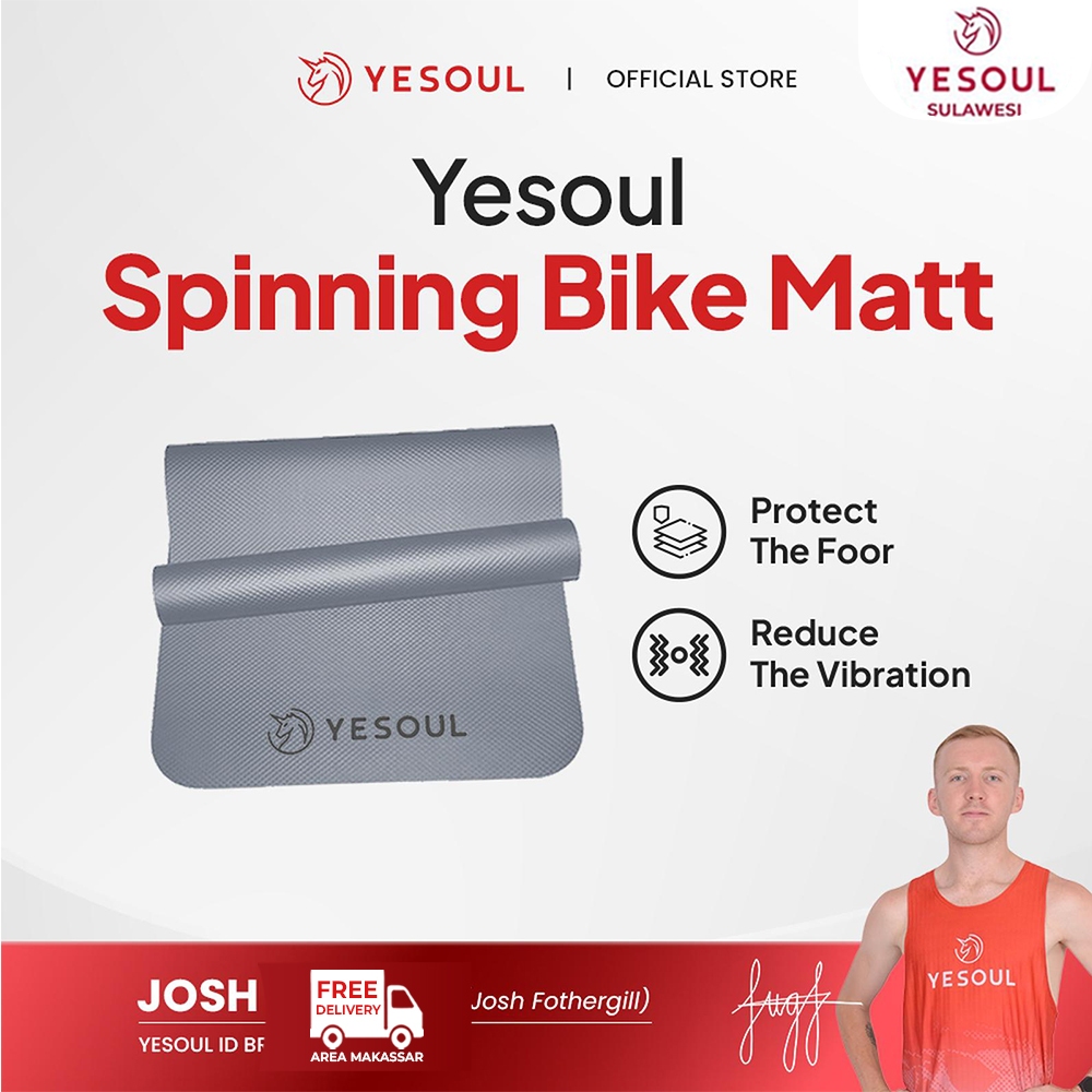 Yesoul Matras Spinning Bike/Yoga Anti Slip