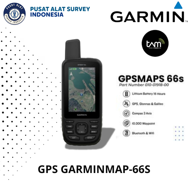 Gpss Garmin 66s/Bekas lengkap Gpss Garmin Handel Garmin 66s