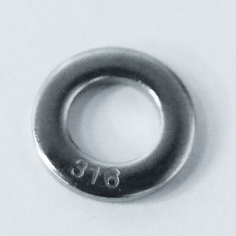 Ring Plat Stainless Steel - M10 - Washer Plate SS316