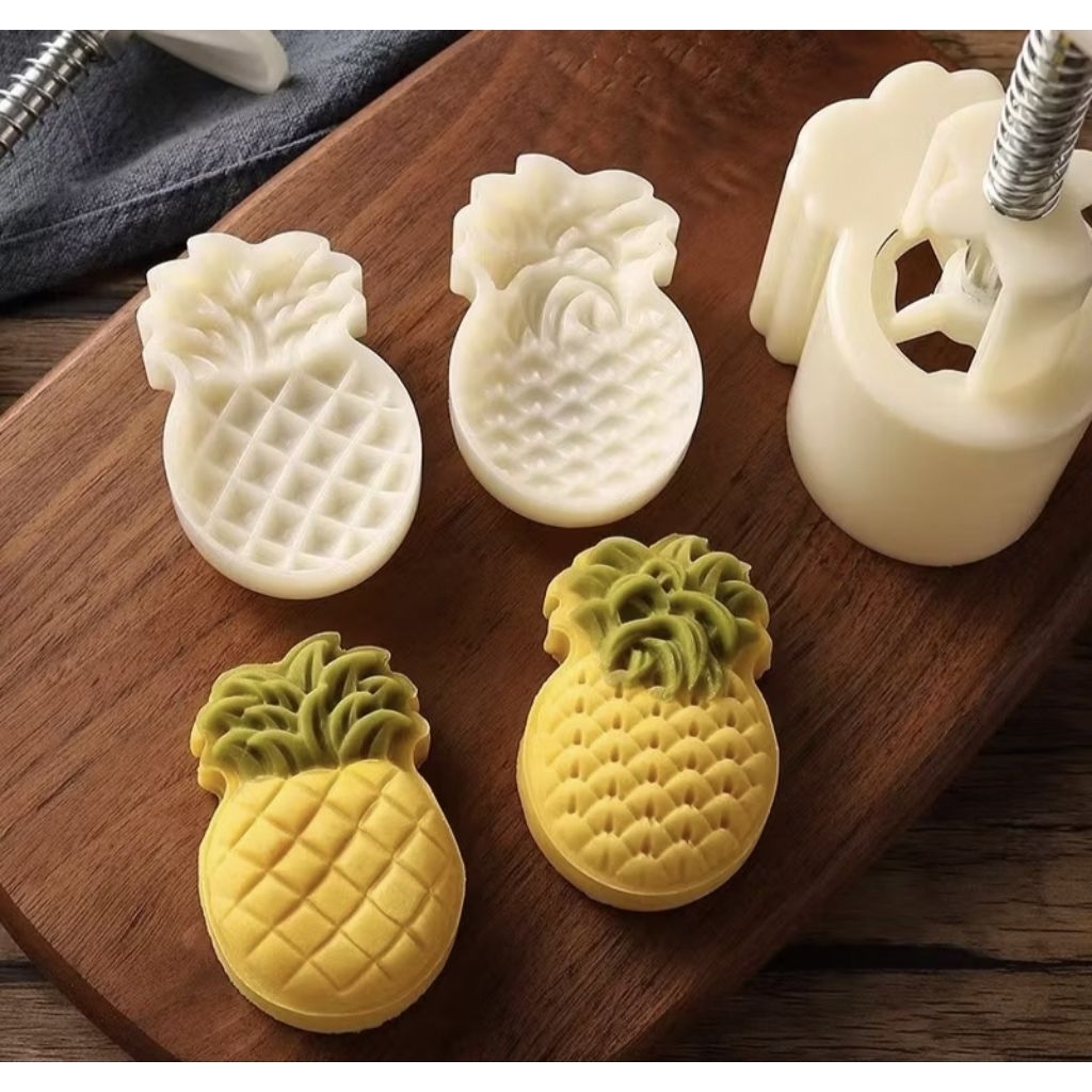 CETAKAN KUE KERING / KUKIS  NASTAR - BENTUK NANAS - SIZE 20 GR // CETAKAN NANAS MINI // CETAKAN NAST