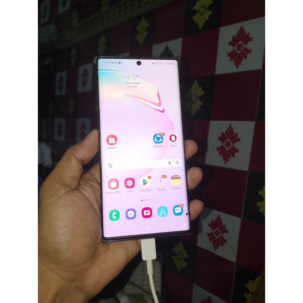 Samsung Galaxy Note 10 Plus ram 12gb Rom 512Gb