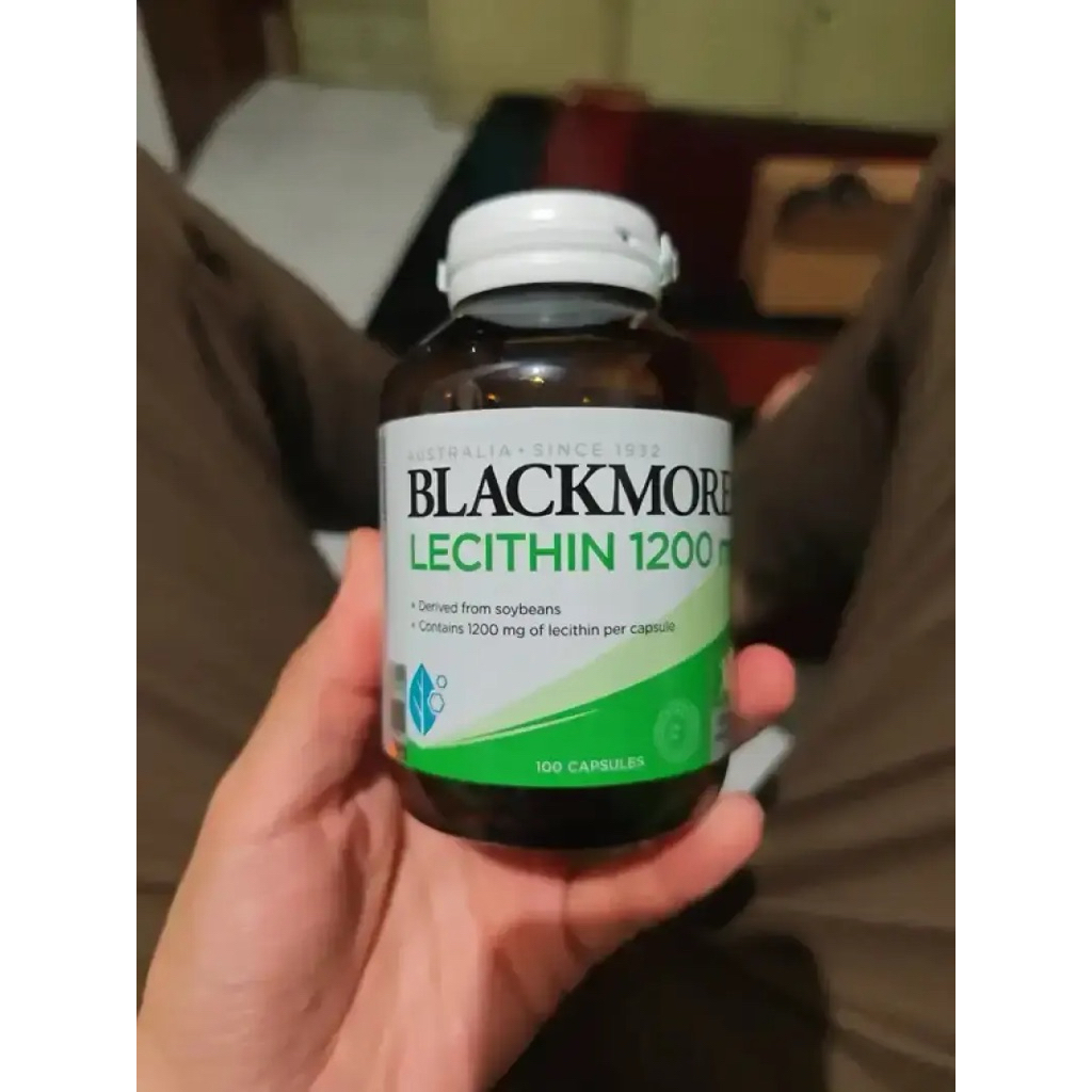 Blackmores lecithin 1200mg 100 kapsul Multivitamin Suplemen Original Malaysia