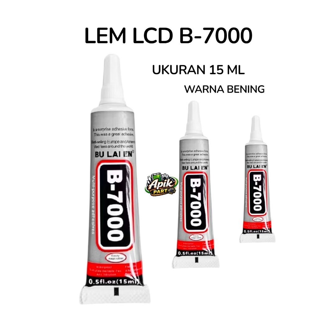 LEM LCD B-7000 15ML BENING – LEM TOUCHSCREEN HP / LEM LAYAR LCD / LEM SERBAGUNA
