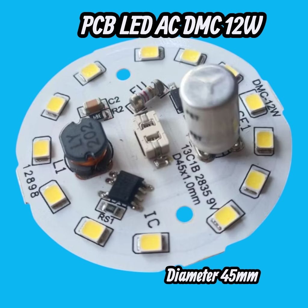 PCB LED AC DMC 12W