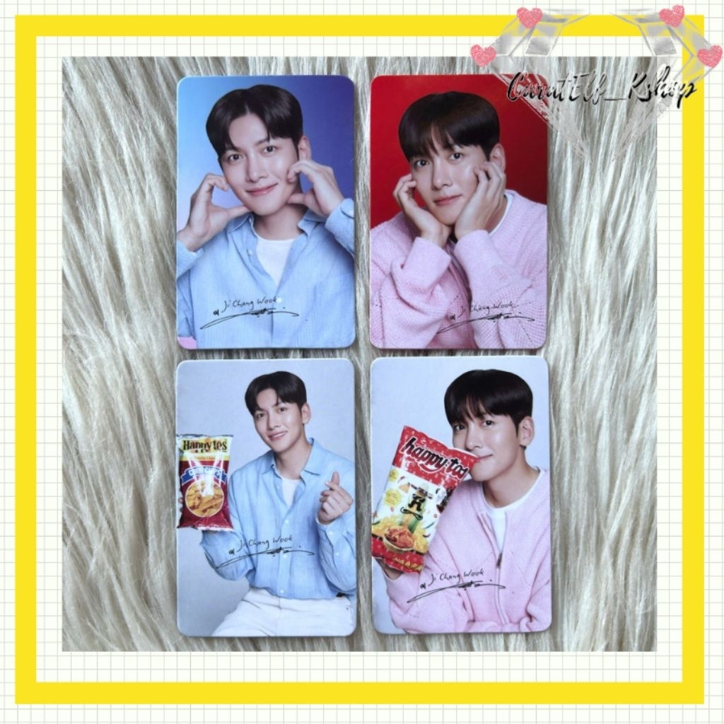 Photocard Ji Chang Wook X HappyTos Official