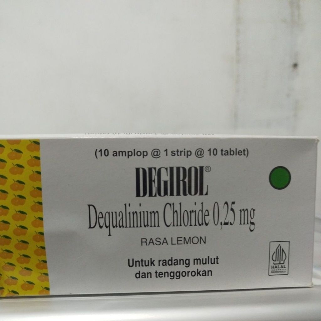 Degirol tablet hisap
