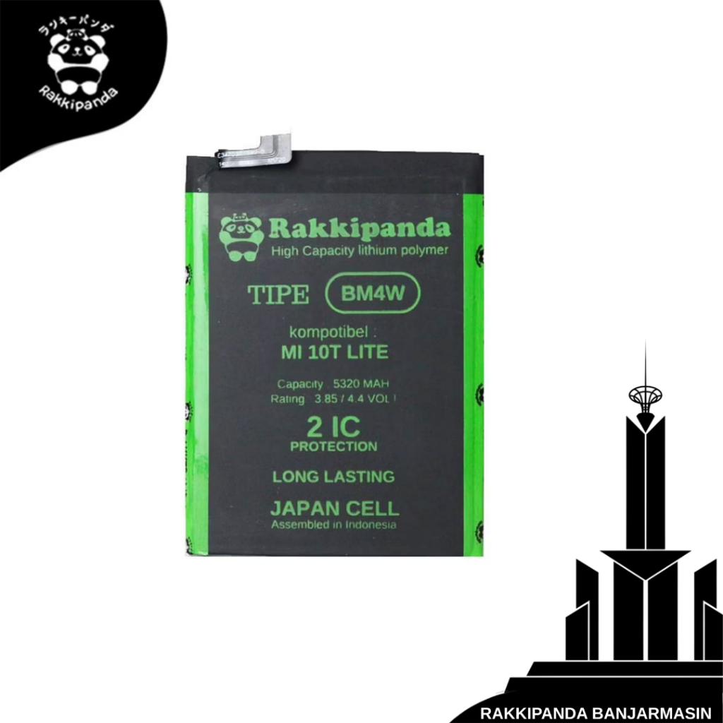 Baterai HP RakkiPanda BM4W XIAOMI MI 10T LITE / REDMI NOTE 9 PRO