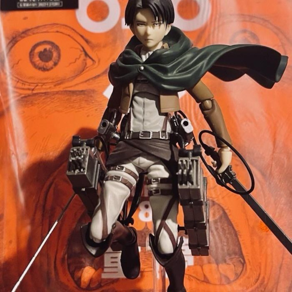Action Figure Attack on Titan - Figma Levi Ackerman Original