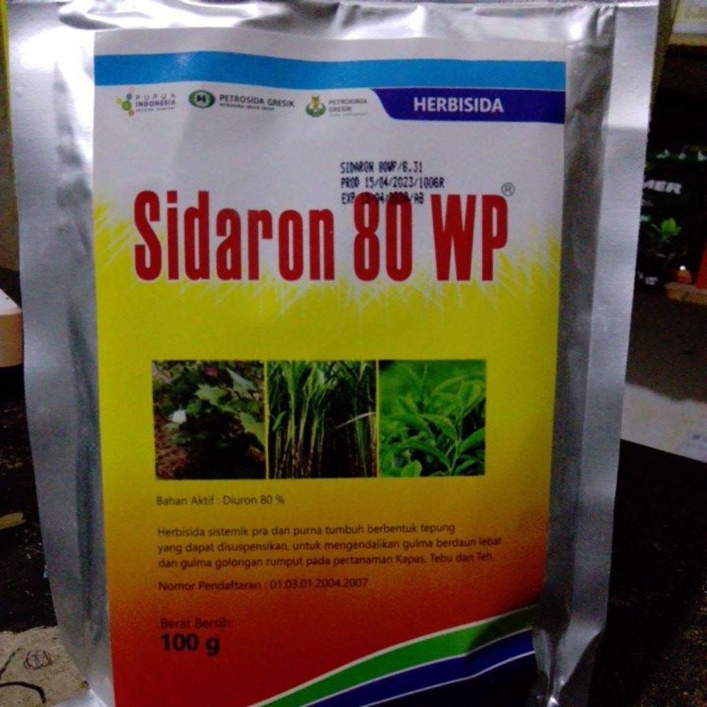 Herbisida Sidaron 80 WP 100gr - Sistemik, Selektif, Efektif untuk Tebu