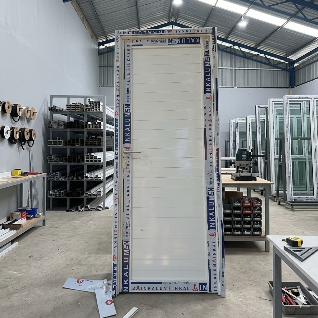 (daun Pintu Aluminium) Minimalis Modern Berbagai Ukuran - Kuat, Awet, dan Elegan