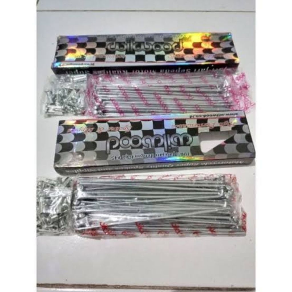Ruji jari jari Wilwood crom ring 17 yamaha jupiter z new, vega r new, jupiter mx, rx-king, vega zr