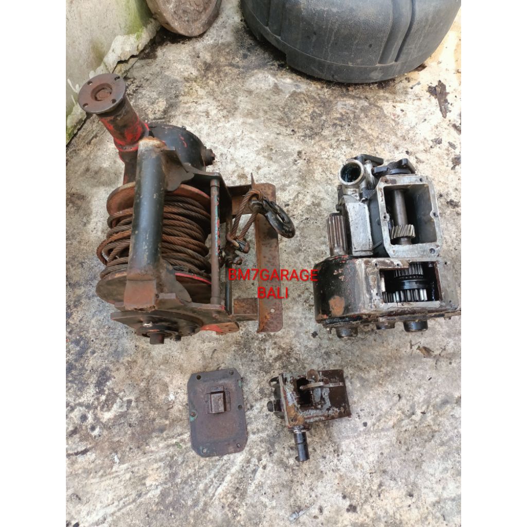 GEARBOX 4x4 TC PTO DRUM WHEELS JIMNY JANGKRIK