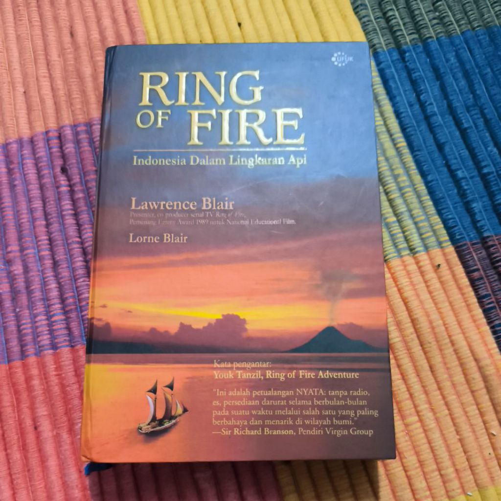 ring of fire Indonesia dalam lingkaran api