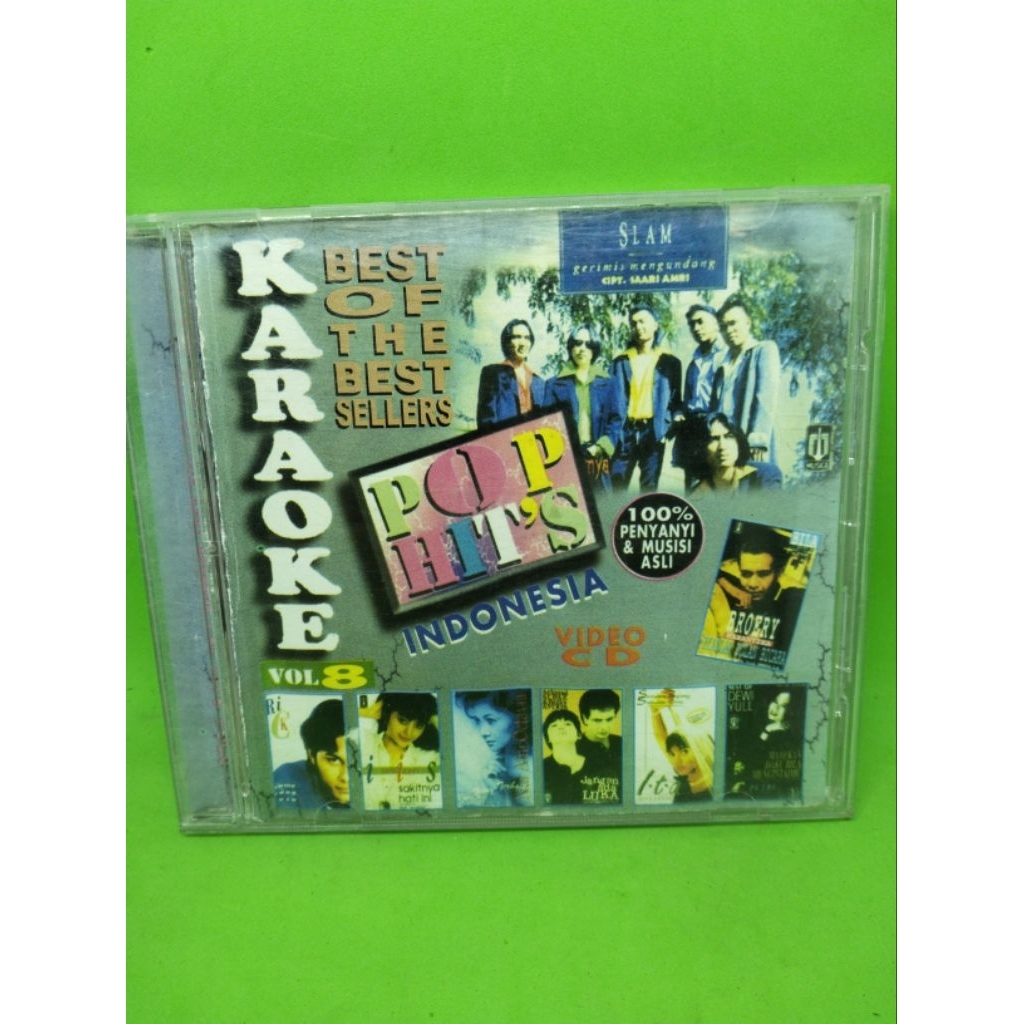 VCD Karaoke Pop Hits Indonesia Vol 8