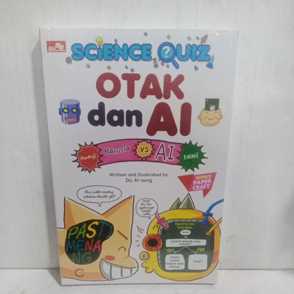 Buku Science Quiz OTAK DAN AI