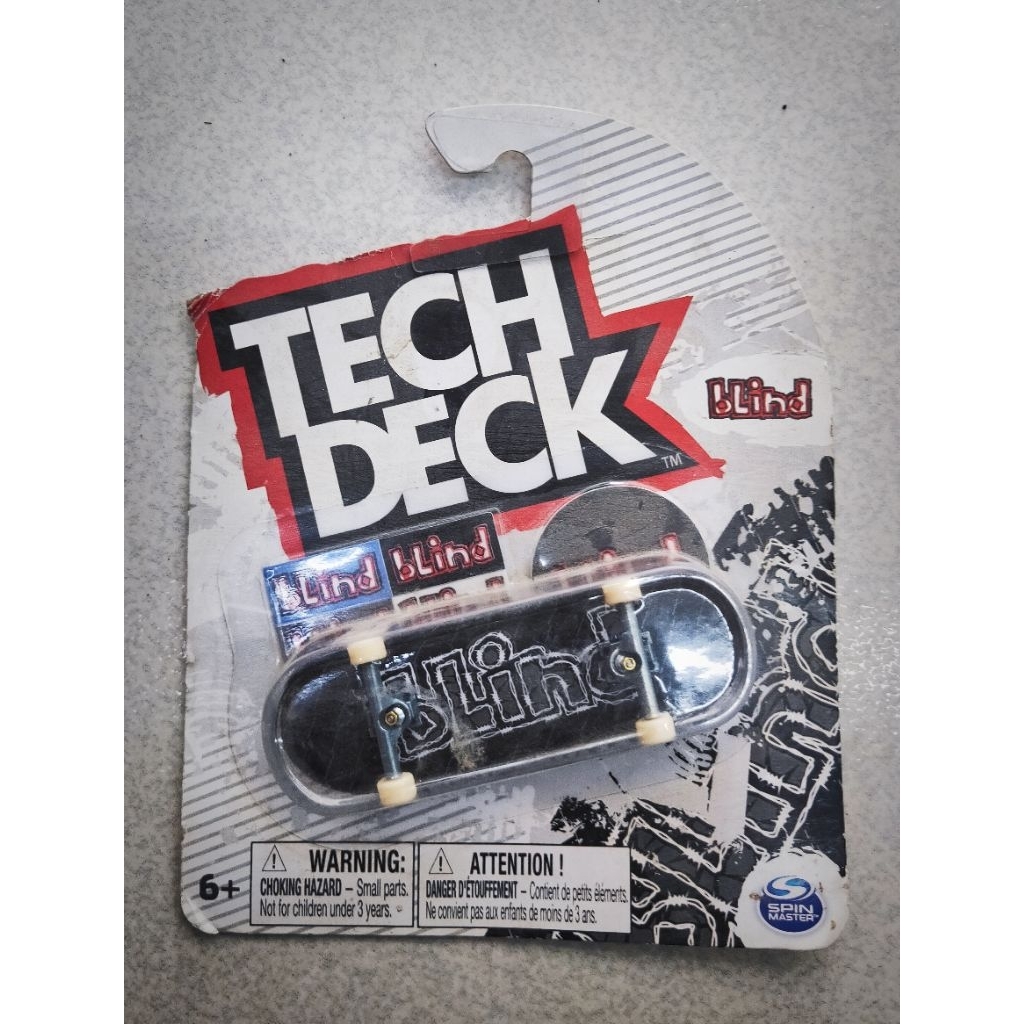 TECH DECK Finger Board Rare BLIND Black Skateboard