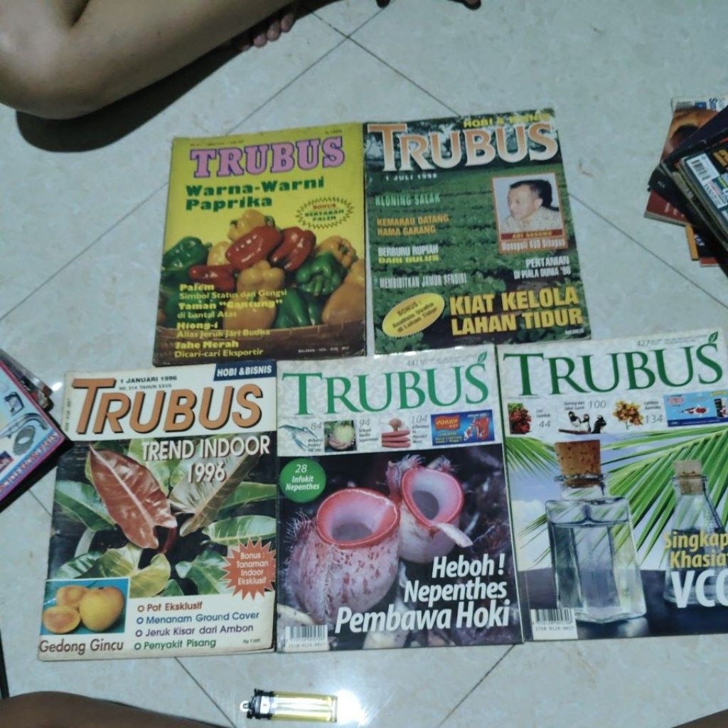 majalah tanaman trubus