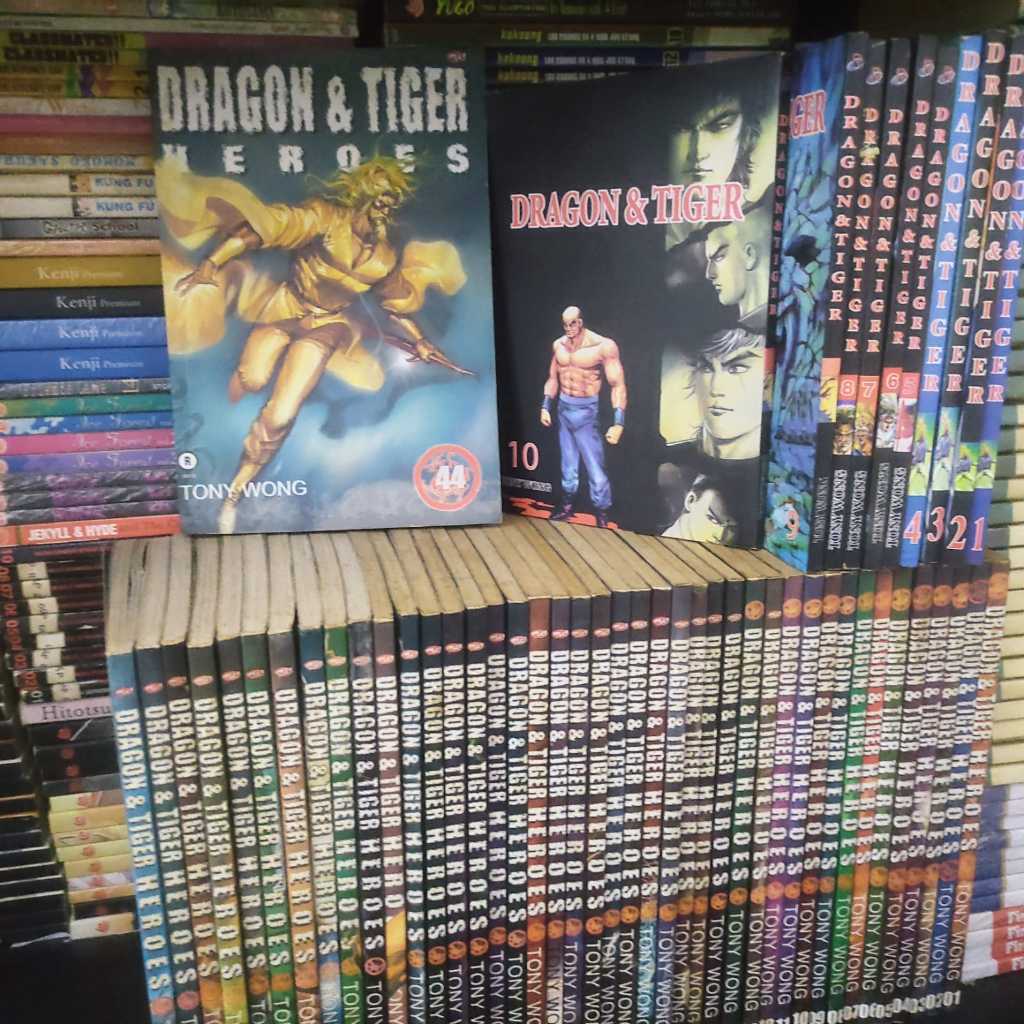 Komik Dragon & Tiger Heroes dan Dragon & Tiger (Set)