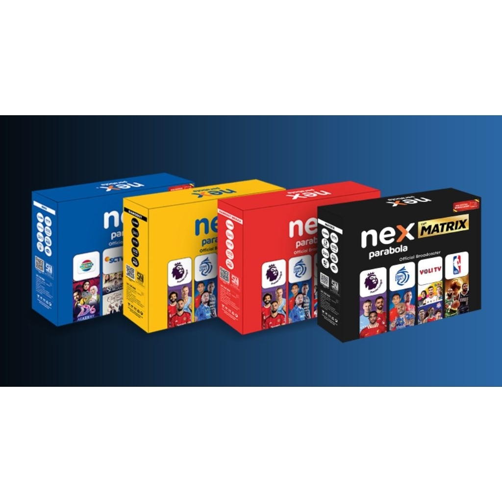 Nex Parabola - Receiver type dangdut (kuning)