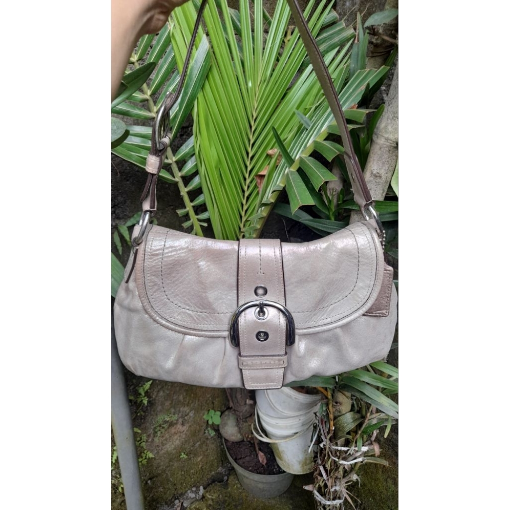 Coach soho metallic rare authentic