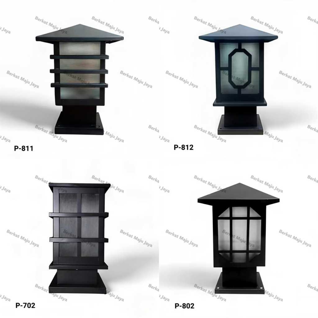 LAMPU PILAR, LAMPU TAMAN HIAS, LAMPU HIAS GANTUNG, DEKORASI RUMAH, PENCAHAYAAN TAMAN, KAP LAMPU