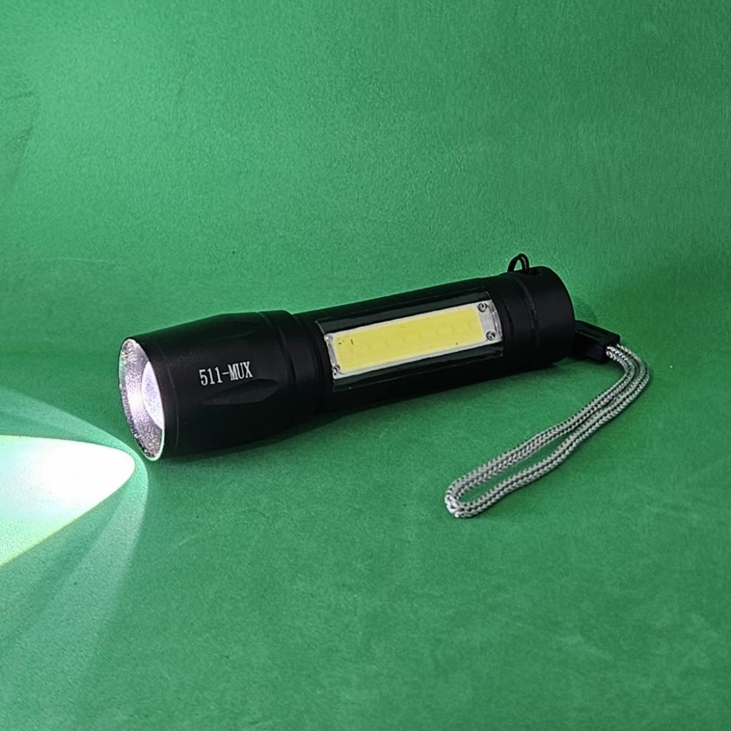 Lampu Senter Cas Senter Tangan LED Muxindo MUX-511