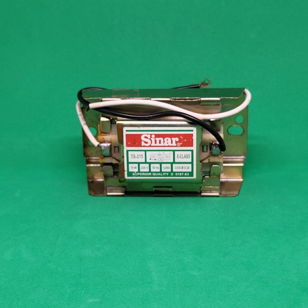 Ballast Lampu Trafo TL 10 Watt Sinar