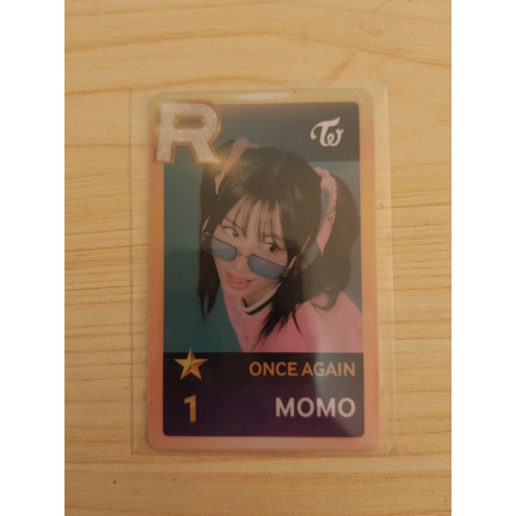twice PC photocard momo ssjyp once again