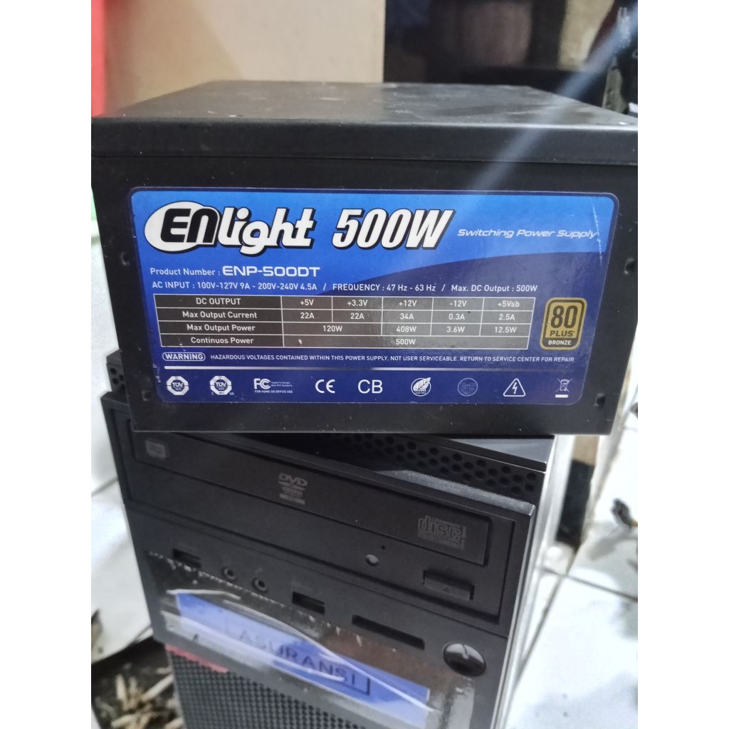 psu enlight 500w