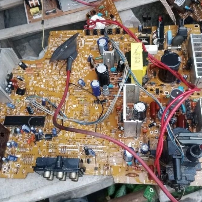 mesin tv lg slim normal 21 in