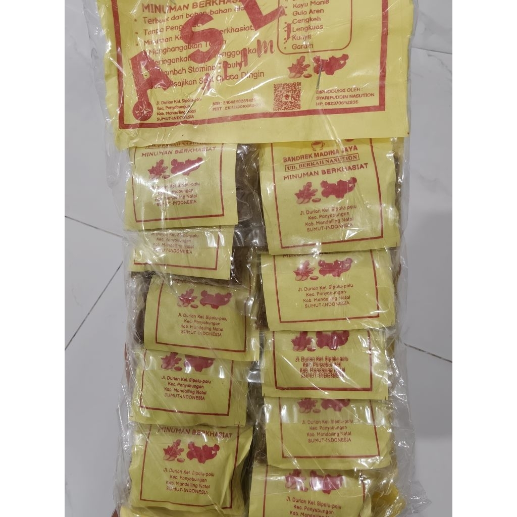 Bandrek Madina Asli Tanpa Bahan Kimia Gula Aren Asli Dan Jahe Merah Asli
