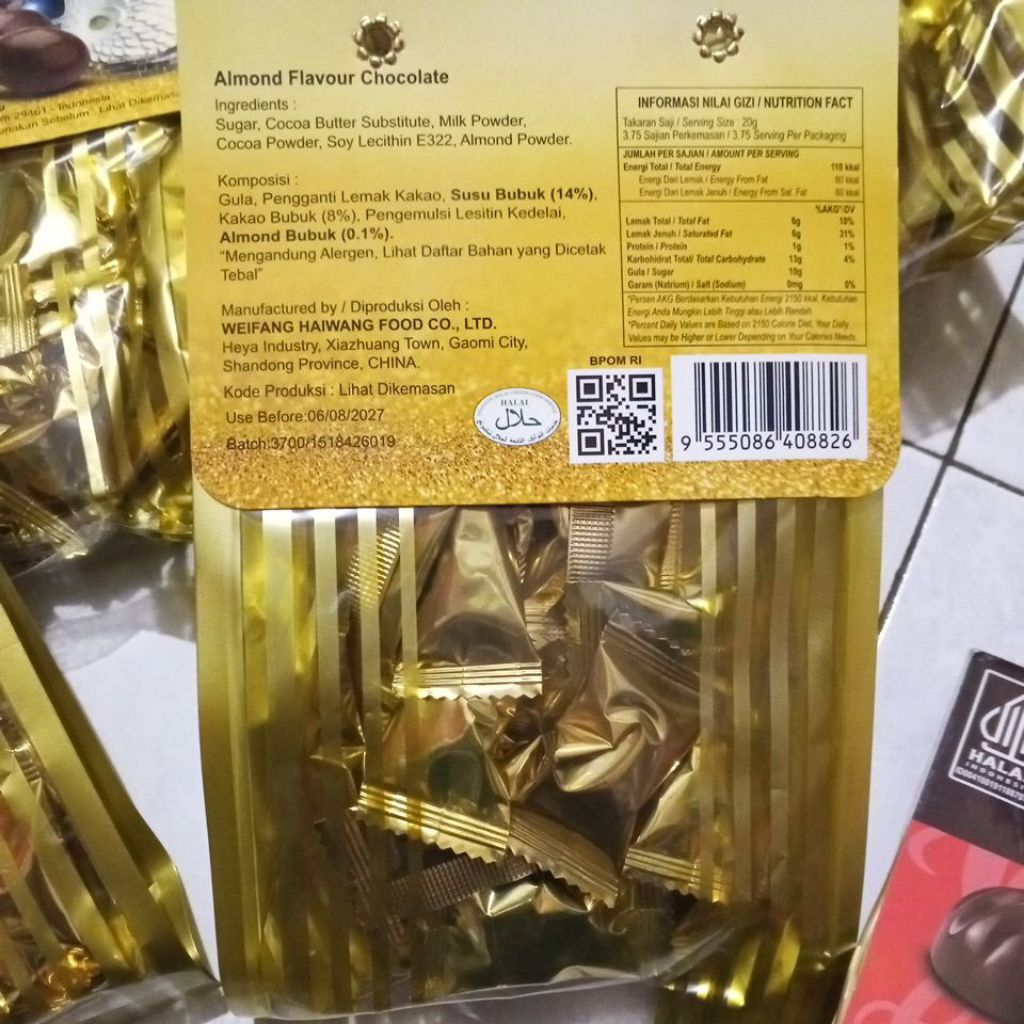 Kilua_Kitz07 Cristello Chocolate Gold / Coklat Singapura