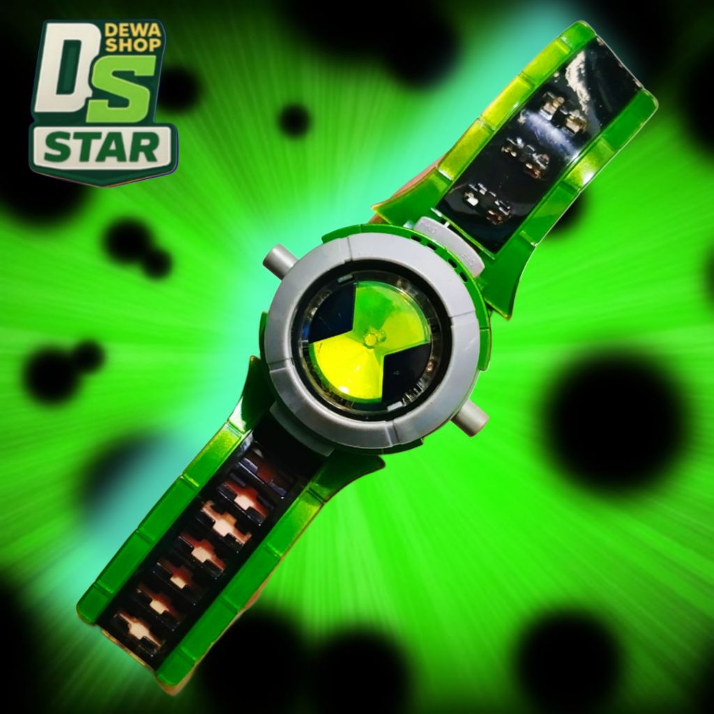 Jam Ben 10 Omnitrix Alien Force ORIGINAL BANDAI 2008