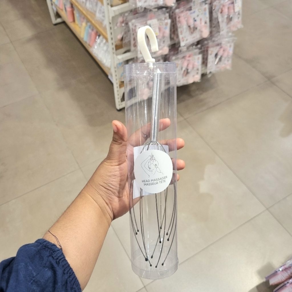 MINISO SILVER HEAD MASSAGER / ALAT PIJAT UNTUK KEPALA