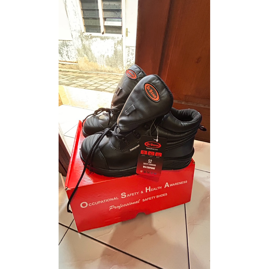 SEPATU SAFETY DR OSHA 3236 ORI  *BACA DESKRIPSI
