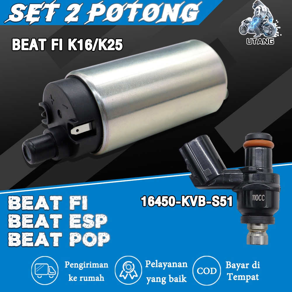 ROTAK FULL PUMP INJECTOR+ROTAK FULL PUMP BEAT FI BEAT ESP BEAT POP