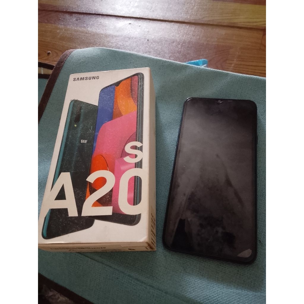 Samsung A20s minus /rusak ( Ram 4/64gb)
