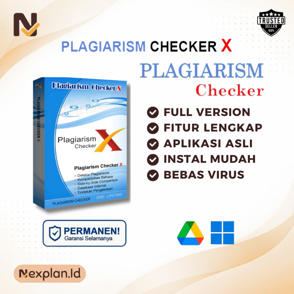 Plagiarism Checker X Lifetime Full Version – Software Deteksi Plagiat Dokumen & Artikel
